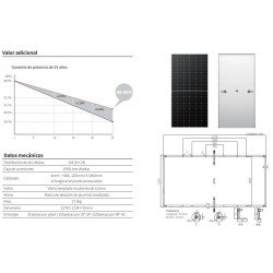 Panel Solar Monocristalino Longi 570 W PERC HC