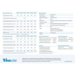 Panel Solar Monocristalino Trina Solar Vertex S+-NEG9R 450 W PERC HC