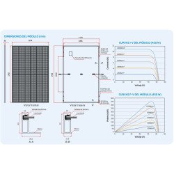 Panel Solar Monocristalino Trina Solar Vertex S+-NEG9R.28 460 W TOPCon PERC HC