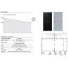 Panel Solar Monocristalino Longi 655W Hi-MOX10 LR7-72HVH-15Y
