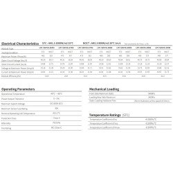 Panel Solar Monocristalino Longi 470 W Hi-MOX10 LR7-54HVD